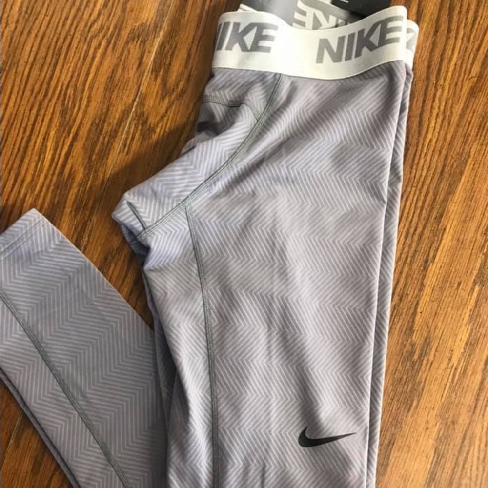 Nike Mens Running Tights NEW GRAY